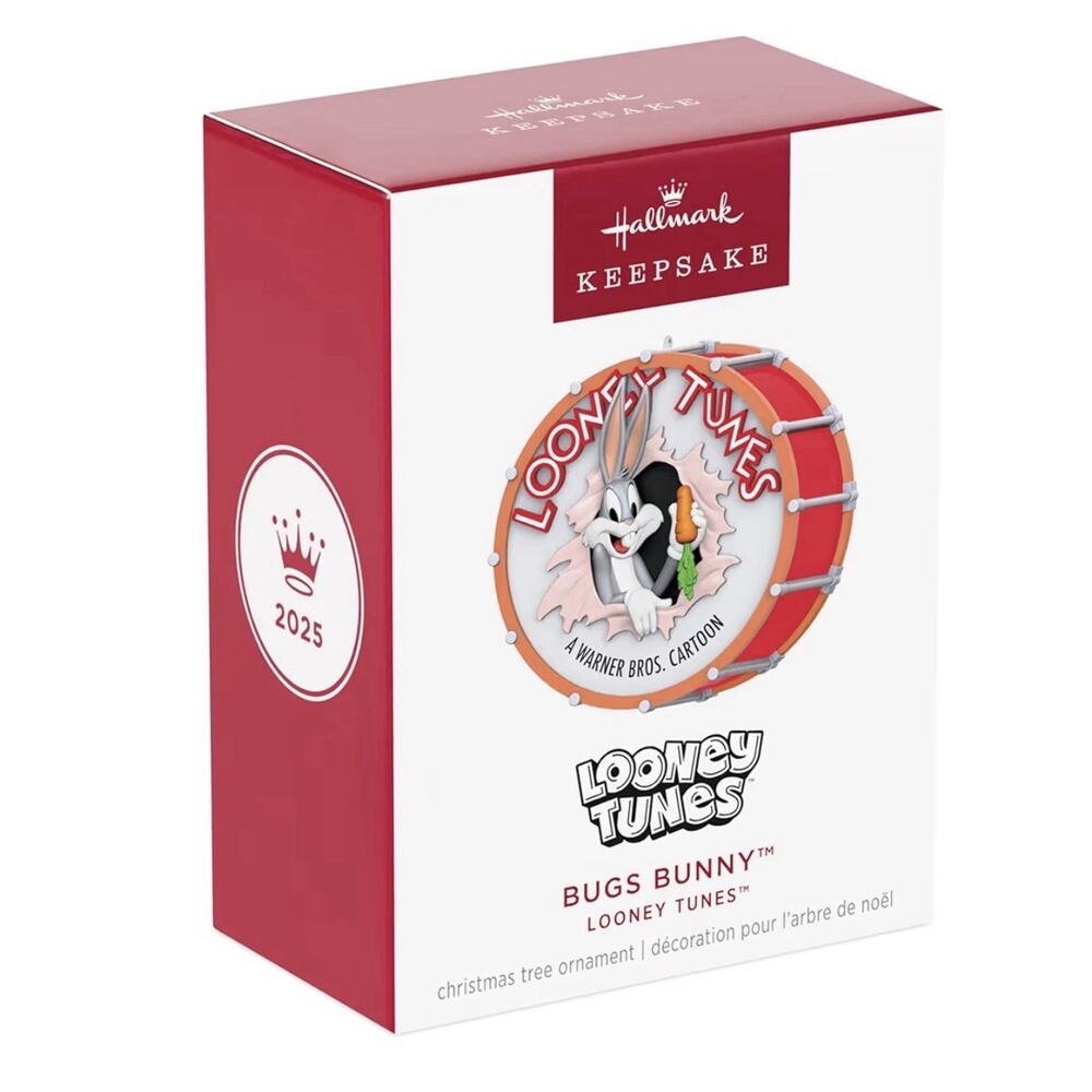 Hallmark Keepsake Ornament 2025 Looney Tunes Bugs Bunny